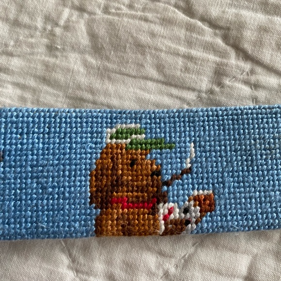 Smathers & Branson Needlepoint Belt - Picture 12 of 15